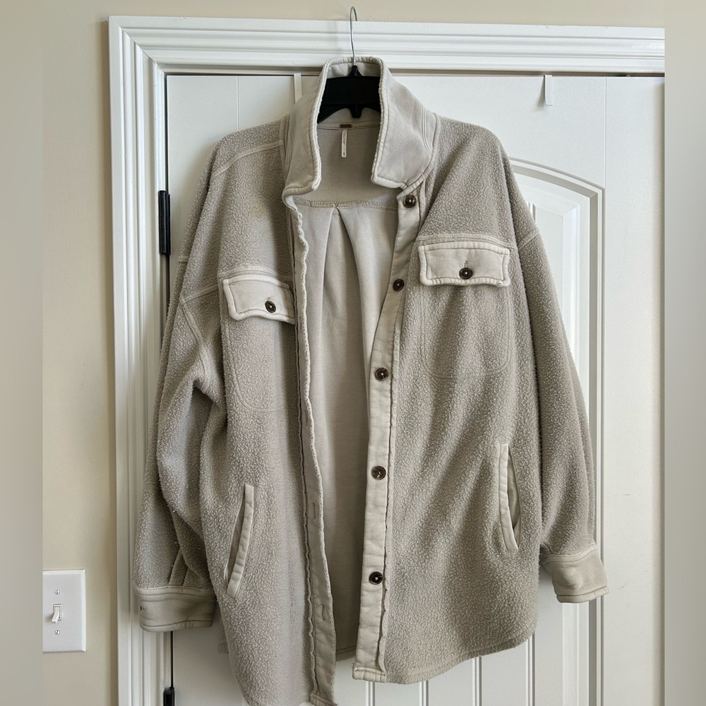 Free People shirt jacket
